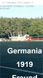 Mobile Screenshot of germania-freund.de